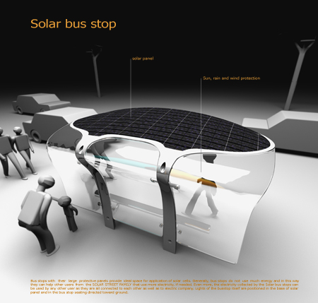 19 návrhov koncepcie autobusových zastávok