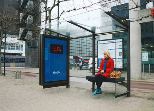 17 оригинальных способов украсить автобусные остановки