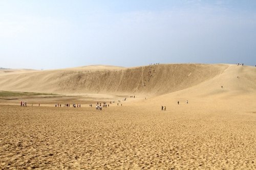 Миниатюрная пустыня в Японии