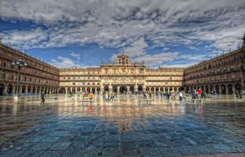 Великолепие испанской архитектуры в HDR фото