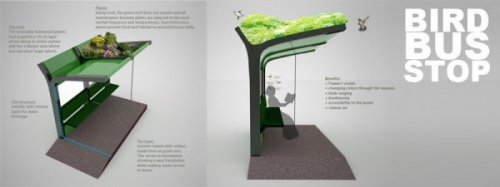 19 návrhov koncepcie autobusových zastávok