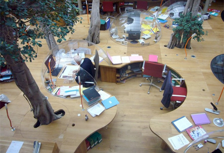Взгляд французского дизайнера на современный офис