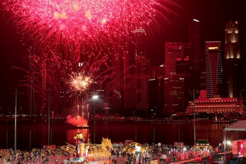 Канун празднования китайского Нового года