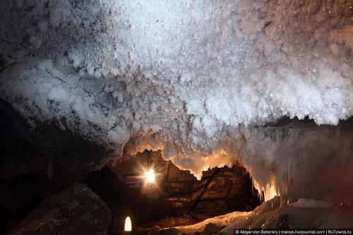 Экскурсия по Кунгурской ледяной пещере
