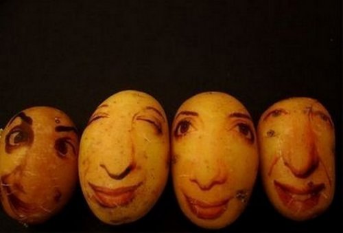 Картофельные лица
