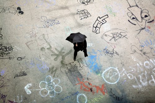 Парижский дождь от фотографа Christophe Jacrot