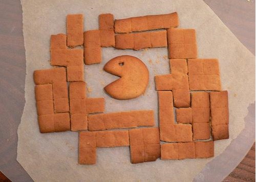 Креативные сладости для поклонников Pac-Man