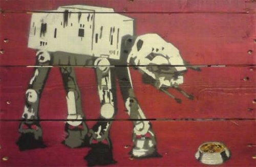 Граффити Звездные войны