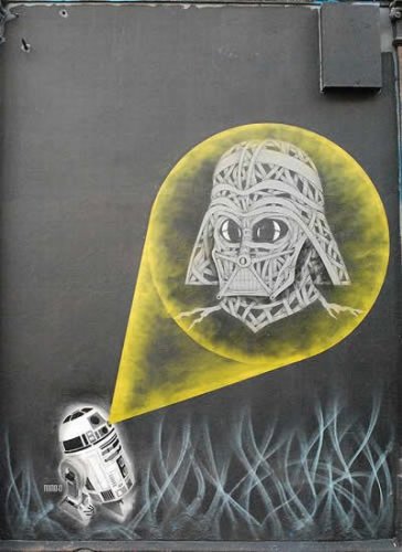 Граффити Звездные войны