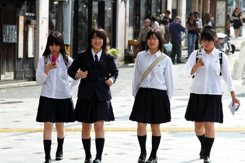 Жизнь японских школьников