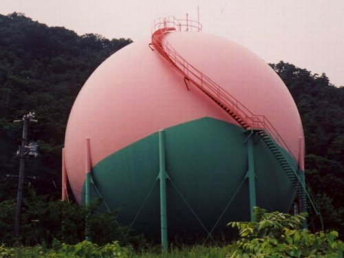Японские хранилища газа
