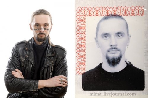 Фото в паспорте и в жизни