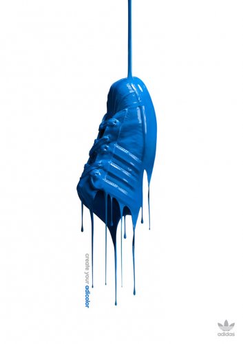 Рекламные постеры от Adidas
