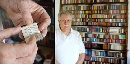 Коллекция самых маленьких книг в мире
