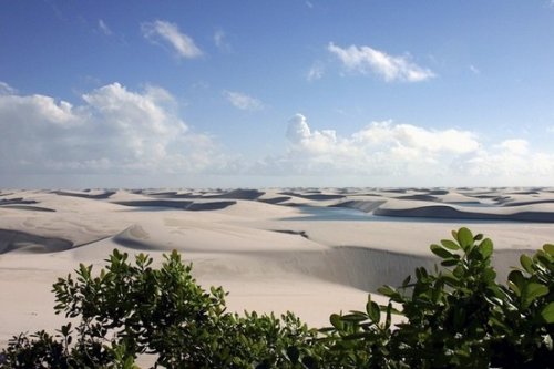 Белая пустыня в Бразилии