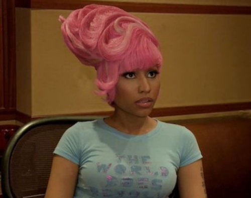 Сумасбродные парики Nicki Minaj