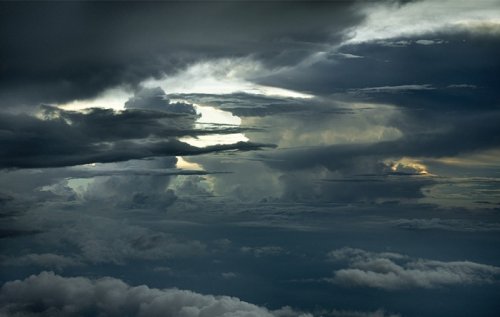 Облака на высоте 6 километров