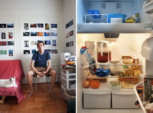 Серия фотографий "В твоем холодильнике"