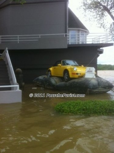 Спасение Porsche 911