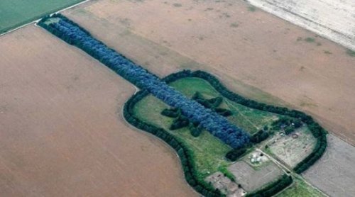 Парк в форме гитары