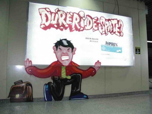 Граффити в рекламе