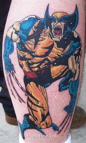 Татуировки в стиле X-Men