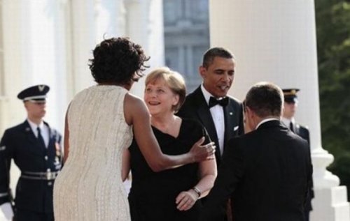 Ангеле Меркель очень понравилась Мишель Обама