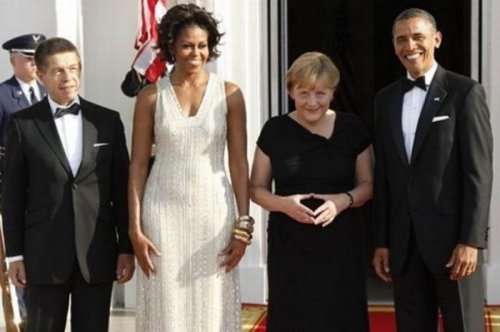 Ангеле Меркель очень понравилась Мишель Обама