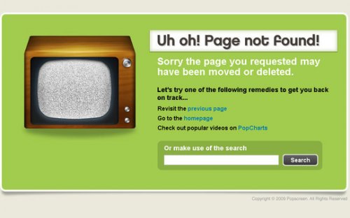 Креативные страницы error 404