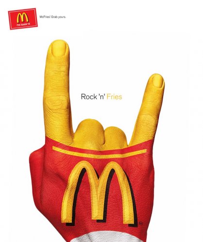 Креативная реклама МакДональдс