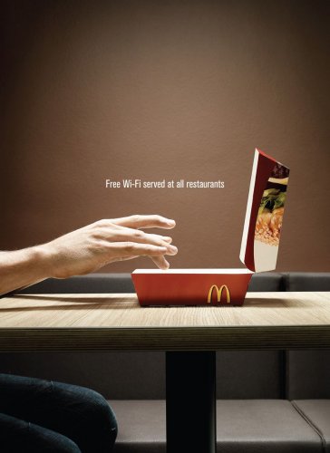 Креативная реклама МакДональдс