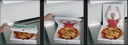 Креативная реклама пиццерий