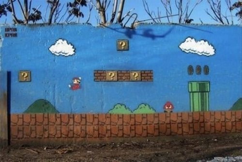 Улицы в стиле Супер Марио