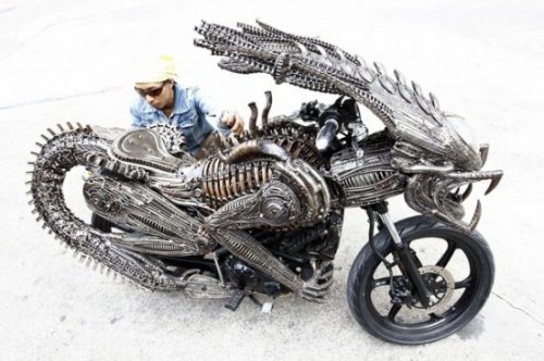 Мотоциклы из фильма ужасов