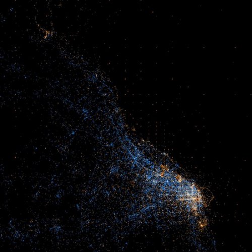 Twitter на карте мира