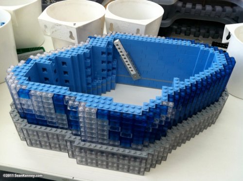 Небоскреб из LEGO