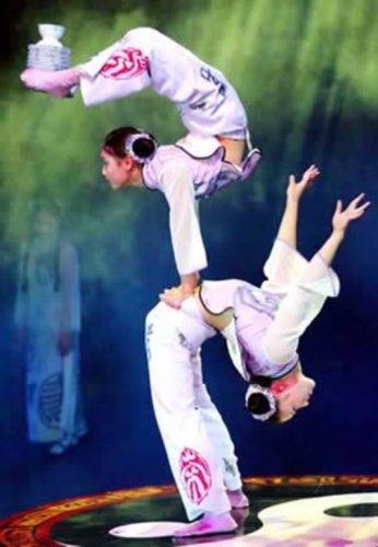 Потрясающие акробатические трюки