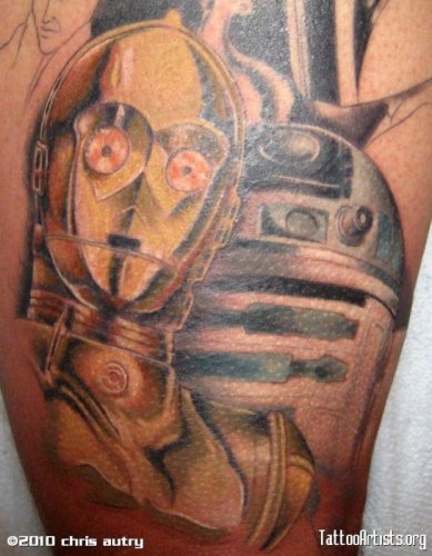 Татуировки в стиле "Звездные войны"