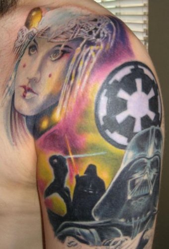 Татуировки в стиле "Звездные войны"
