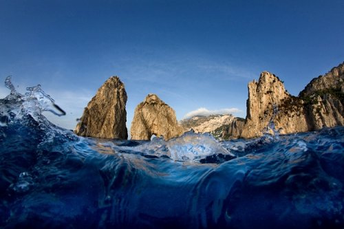 Полуподводная фотосессия от Alessandro Catuogno