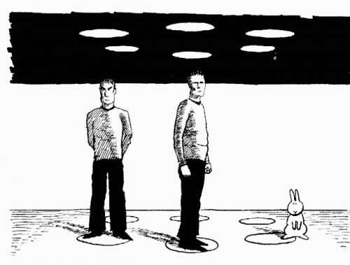 Комиксы на тему самоубийства кроликов