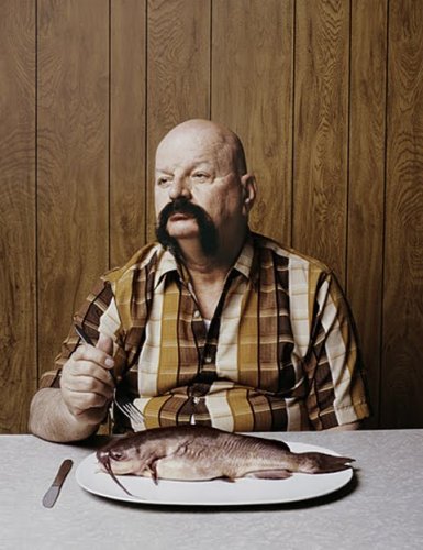Серия "Люди и рыбы" от Теда Сабареса