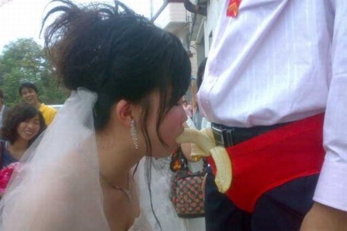 Странная китайская свадьба
