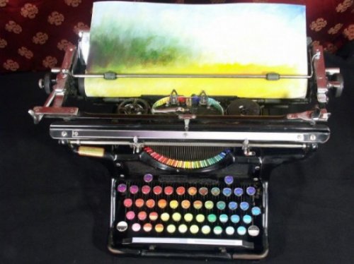 Цветная печатная машинка