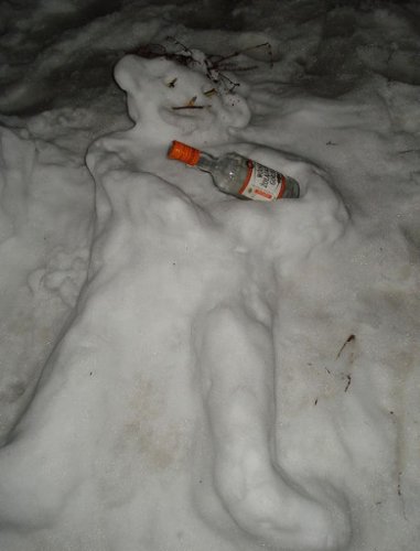 Выпившие снеговики