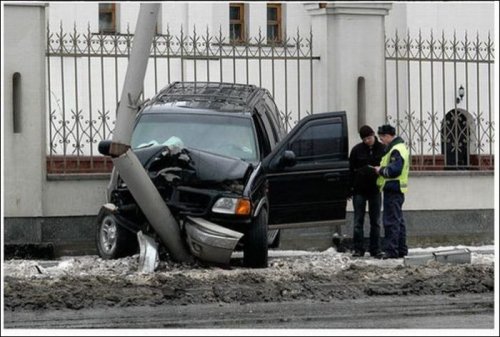 Сумасшедшие аварии и дорожные инциденты
