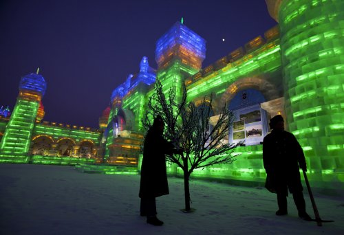 Фестиваль снега и льда в Харбине 2012
