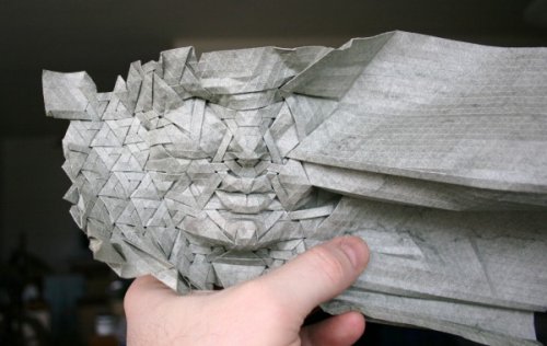 Оригами-маски от Джоэл Купер