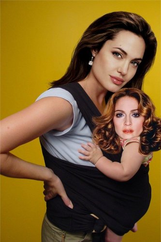 Анджелина Джоли и ее приемные дети