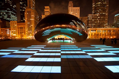 Инсталляция Cloud Gate в Чикаго